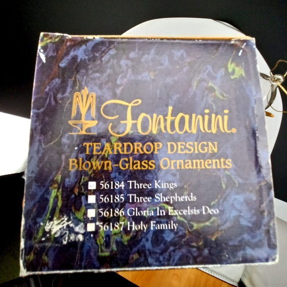 Fontanini Angel Ornament - Blown Glass - Picture 3 of 6